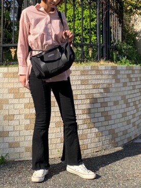 「コラボレーション」｜Dailyrusset ECさん（レディース・162cm）の春コーディネート