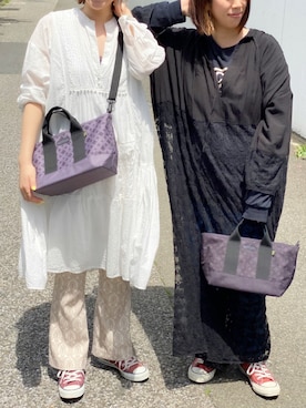 「コラボレーション」｜Dailyrusset ECさん（レディース・161cm）の春コーディネート