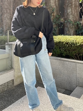 「コラボレーション」｜Dailyrusset ECさん（レディース・156cm）の春コーディネート