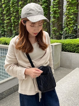 「Daily russet（デイリー ラシット）のアイテム」を使った、Dailyrusset ECさん（レディース・154cm）の春コーディネート