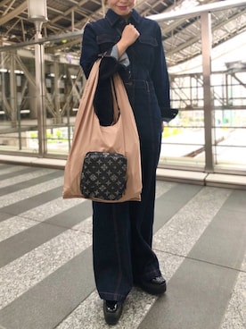 「Daily russet（デイリー ラシット）のアイテム」を使った、Dailyrusset ECさん（レディース・162cm）の春コーディネート