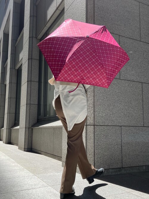 Daily Russetdailyrusset Ecさんの折りたたみ傘を使ったコーディネート Zozotown