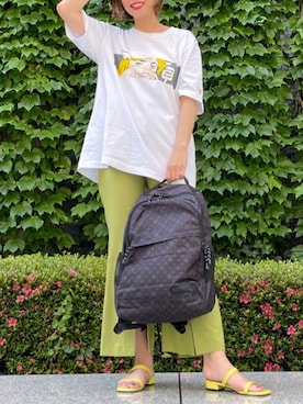 「コラボレーション」｜Dailyrusset ECさん（レディース・162cm）の夏コーディネート