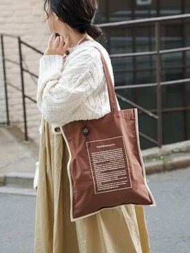 「コラボレーション」｜Dailyrusset ECさん（レディース・154cm）の冬コーディネート