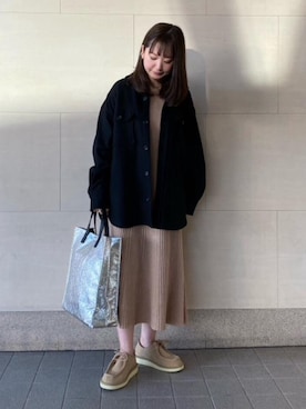 木下　遥さん（レディース・165cm）の秋コーディネート