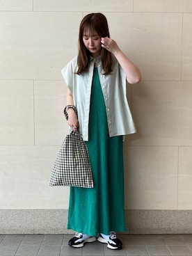 木下 遥さん(レディース・160cm)の夏コーディネート