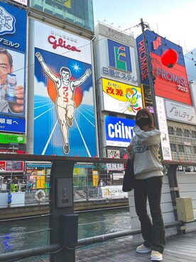 하루카さん（レディース・165cm）の春コーディネート