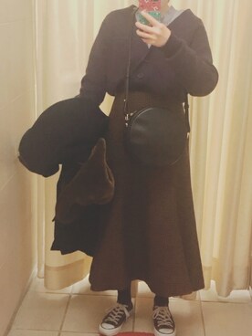 natsu*さん（レディース・158cm）の冬コーディネート