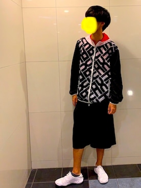 「ARMANI EXCHANGE（アルマーニエクスチェンジ）のアイテム（ブルゾン）」を使った、OTくんさん（メンズ・185cm）の秋コーディネート