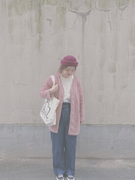 岑小咪さん（レディース・167cm）の春コーディネート