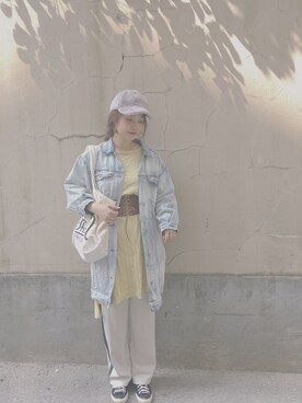 岑小咪さん(レディース・167cm)の春コーディネート