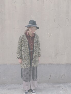 岑小咪さん(レディース・167cm)の春コーディネート