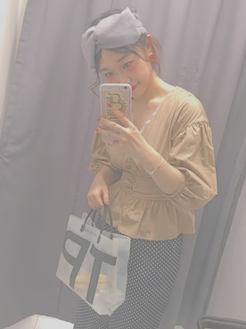 岑小咪さん(レディース・167cm)の夏コーディネート