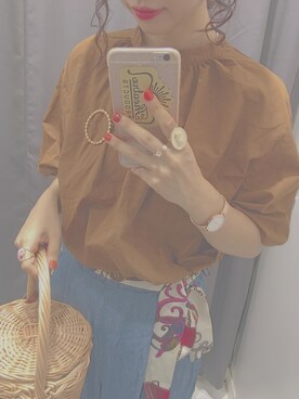 岑小咪さん(レディース・167cm)の夏コーディネート