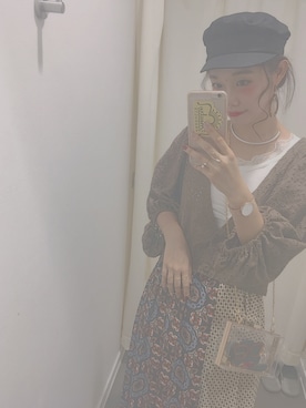 岑小咪さん(レディース・167cm)の秋コーディネート