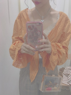 岑小咪さん(レディース・167cm)の秋コーディネート