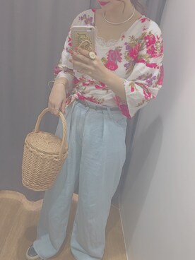 岑小咪さん(レディース・167cm)の秋コーディネート