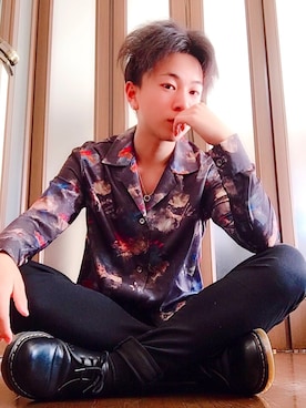 「Canal 4℃（カナルヨンドシー）のアイテム」を使った、akさん（メンズ・167cm）の冬コーディネート