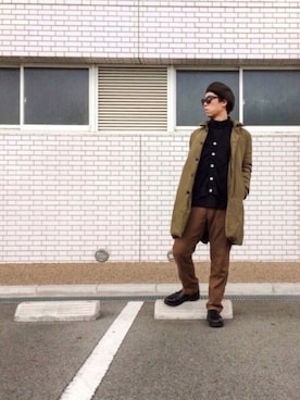 ☈ ¥ ⍨⃝⇑さん（メンズ・175cm）の冬コーディネート