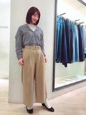 ぴっころさん(レディース・160cm)の冬コーディネート