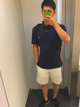 「TOMMY（トミー）のアイテム（パンツ）」を使った、わんすさん（メンズ・181cm）の春コーディネート