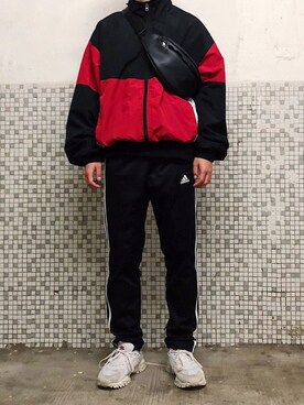 「no brand（ノーブランド）のアイテム（MA-1）」を使った、style_rlltさん（メンズ・172cm）の冬コーディネート