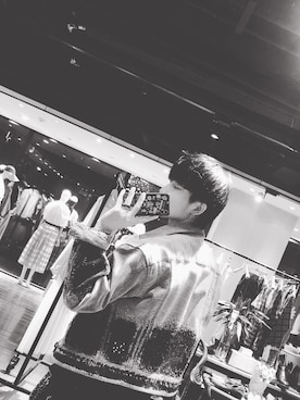 「アイテム（デニムジャケット、シルバー系）」を使った、SunnnnyBoyさん（メンズ・176cm）の春コーディネート