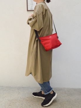 「シャツワンピース」｜mountblueさん（レディース・155cm）の夏コーディネート