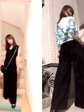 「STRAWBERRY-FIELDS（ストロベリーフィールズ）のアイテム（カーディガン/ボレロ）」を使った、sandyさん（レディース・160cm）の夏コーディネート