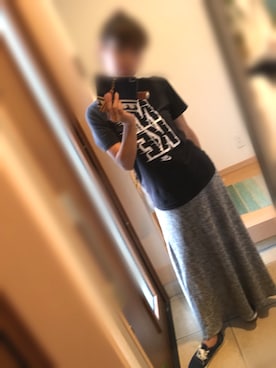 「ナイキTシャツ」｜sandyさん（レディース・160cm）の夏コーディネート