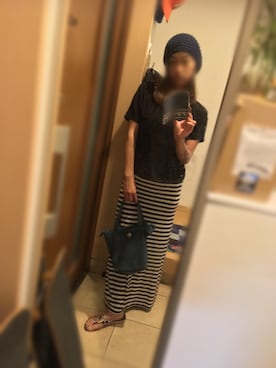 「AVAN LILY（アヴァンリリィ）のアイテム（帽子）」を使った、sandyさん（レディース・160cm）の秋コーディネート