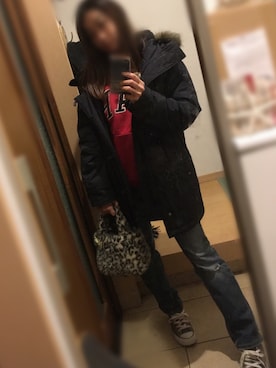 sandyさん（レディース・160cm）の冬コーディネート