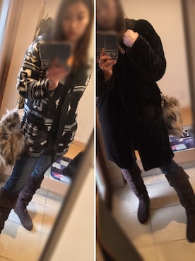 sandyさん(レディース・160cm)の冬コーディネート