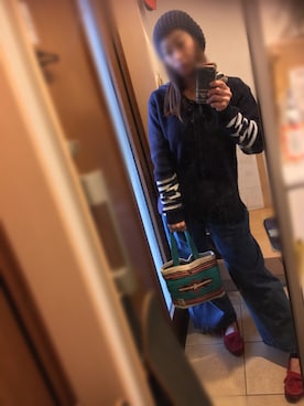 「AVAN LILY（アヴァンリリィ）のアイテム（帽子）」を使った、sandyさん（レディース・160cm）の冬コーディネート