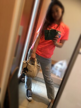 sandyさん（レディース・160cm）の夏コーディネート