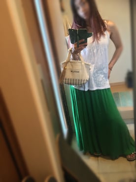 sandyさん（レディース・160cm）の夏コーディネート