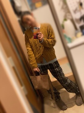 sandyさん（レディース・160cm）の冬コーディネート