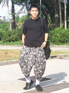 「DW（ディーダブリュー）のアイテム」を使った、soさん（メンズ・169cm）の秋コーディネート