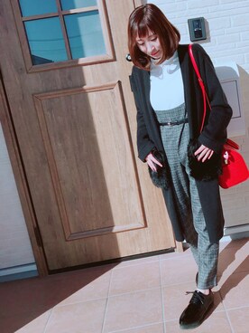 「茨城スナップ」｜reichelさん（レディース・148cm）の冬コーディネート