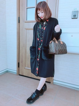 「茨城スナップ」｜reichelさん（レディース・148cm）の冬コーディネート