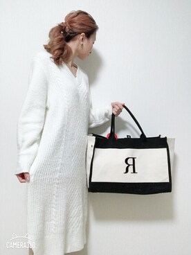 「イニシャルバッグ」｜reichelさん（レディース・148cm）の秋コーディネート