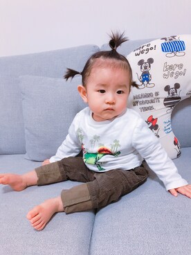「Moujonjon（ムージョンジョン）のアイテム」を使った、reichelさん（レディース・148cm）の冬コーディネート