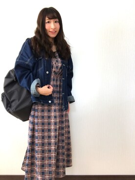 「Anello」｜「アイテム（ワンピース/ドレス）」を使った、reichelさん（レディース・148cm）の春コーディネート