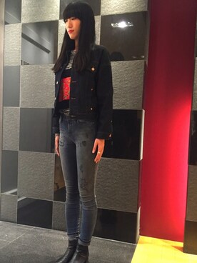 yu-kiさん（レディース・171cm）の冬コーディネート