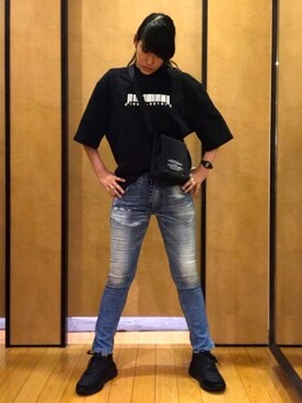 yu-kiさん（レディース・171cm）の夏コーディネート