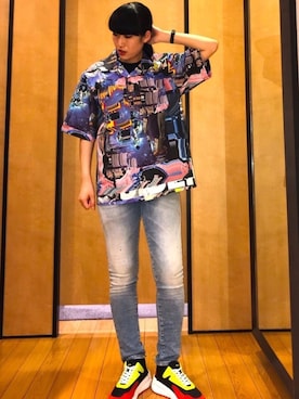 「diesel」｜yu-kiさん（レディース・171cm）の春コーディネート