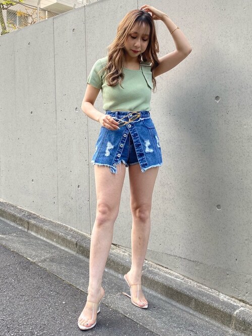 Nami Yonekura Spiralgirl Official Spiralgirlのデニムパンツを使ったコーディネート Wear
