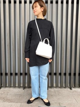 momo Kamataさん(レディース・157cm)の冬コーディネート