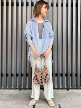 momo Kamataさん(レディース・157cm)の春コーディネート