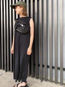 「■THE NORTH FACE」｜momo Kamataさん（レディース・157cm）の夏コーディネート